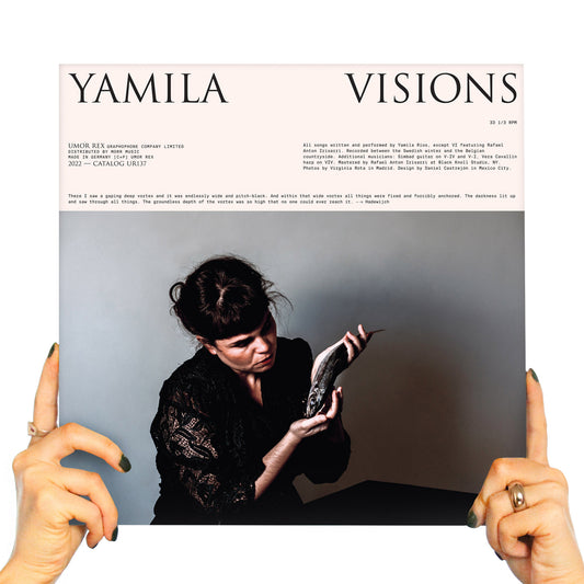 YAMILA - VISIONS (TRANSPARENT BLUE VINYL)