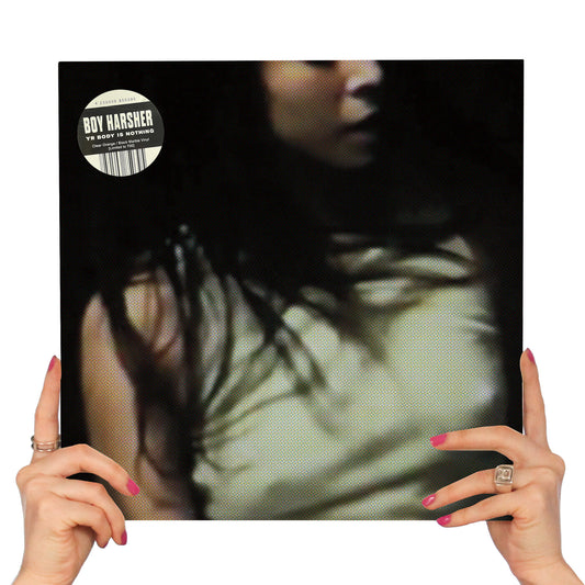 BOY HARSHER - YR BODY IS NOTHING (CLEAR ORANGE/BLACK MARBLE VINYL)