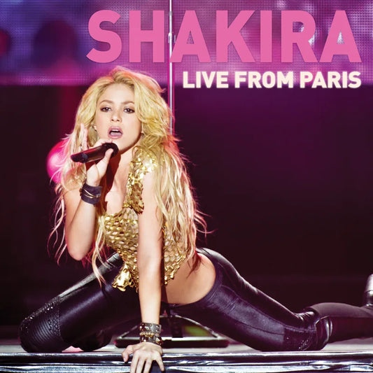 SHAKIRA - LIVE FROM PARIS (2LP'S HOT PINK VINYL) (RSD 2025)