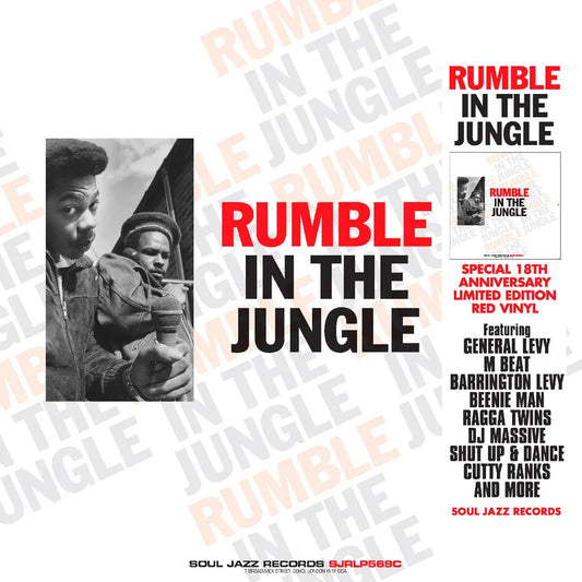 SOUL JAZZ RECORDS PRESENTS - RUMBLE IN THE JUNGLE (2LP'S RED VINYL) (RSD 2025)