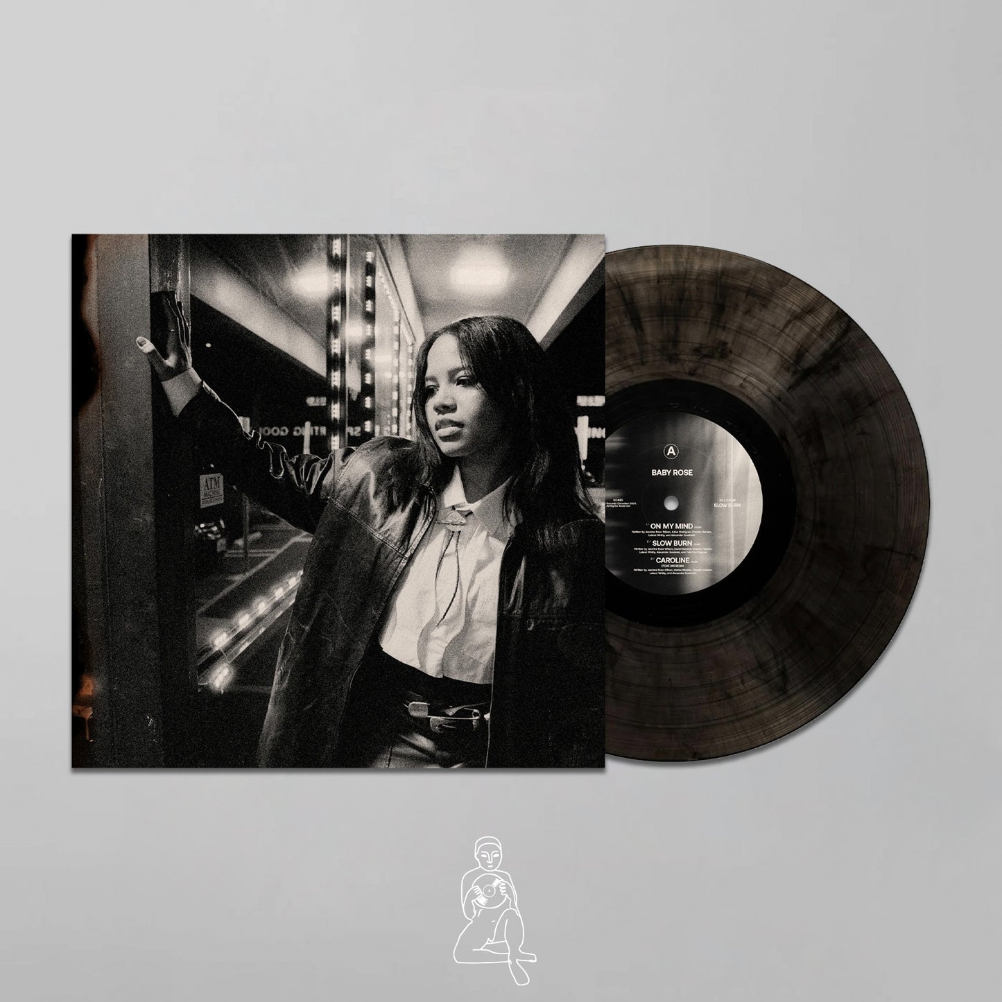 BABY ROSE & BADBADNOTGOOD - SLOW BURN (CLEAR SMOKE VINYL)