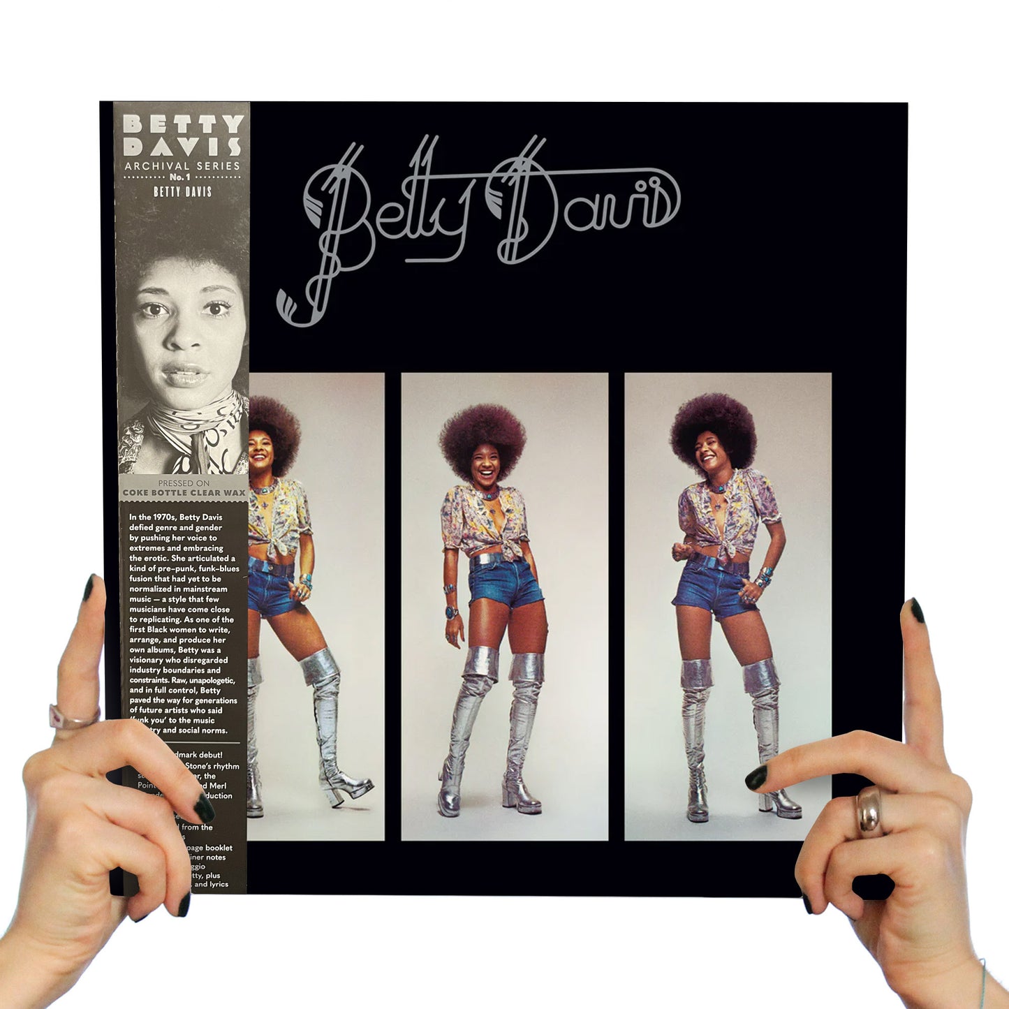 BETTY DAVIS - BETTY DAVIS (COKE BOTTLE CLEAR VINYL)