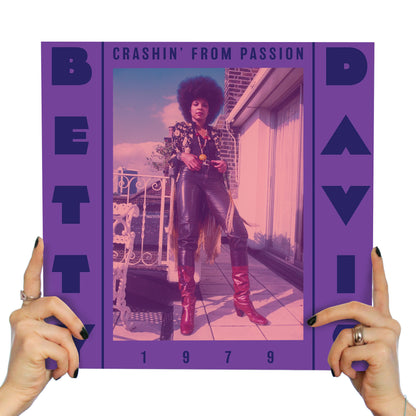 BETTY DAVIS - CRASHIN' FROM PASSION (RED VINYL)
