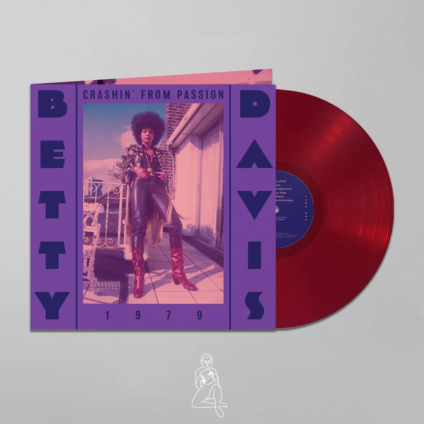 BETTY DAVIS - CRASHIN' FROM PASSION (RED VINYL)