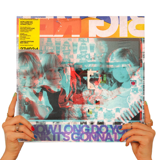 BIG RED MACHINE - HOW LONG DO YOU THINK IT'S GONNA LAST? (2 LP'S RED OPAQUE VINYL)