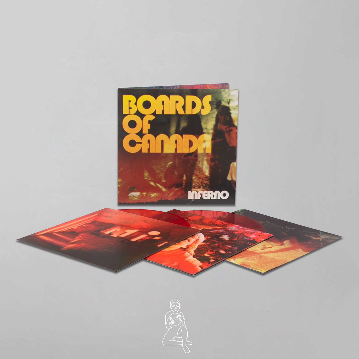 BOARDS OF CANADA - INFERNO (2 LP'S RED TRANSLUCENT DELUXE EDITION VINYL)