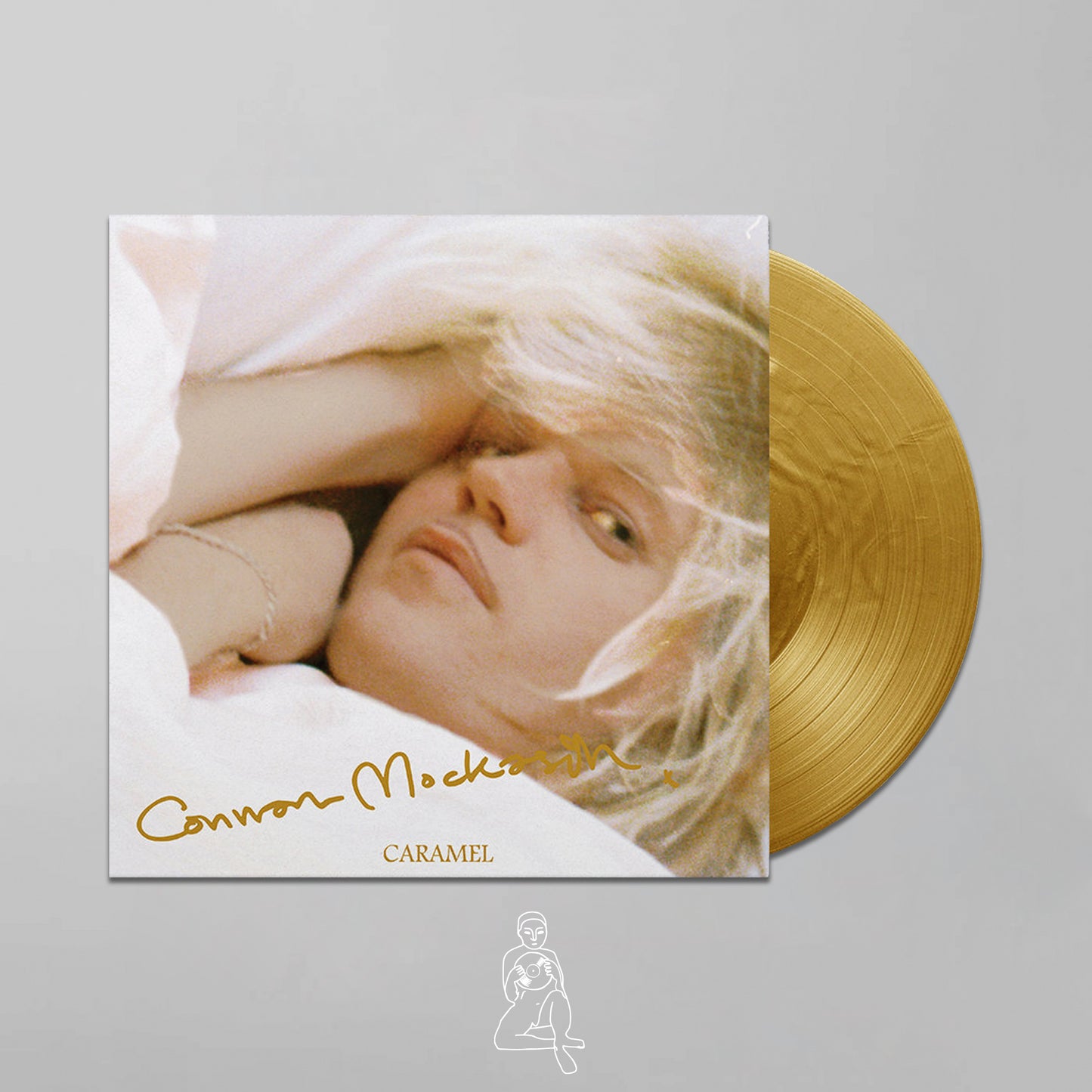 CONNAN MOCKASIN - CARAMEL (METALLIC GOLD VINYL)