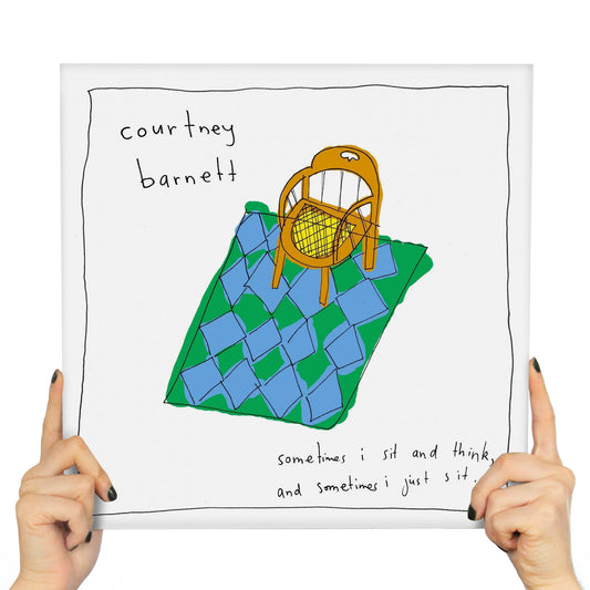 COURTNEY BARNETT - SOMETIMES I SIT AND THINK, AND SOMETIMES I JUST SIT (RED & YELLOW SPLATTER VINYL)