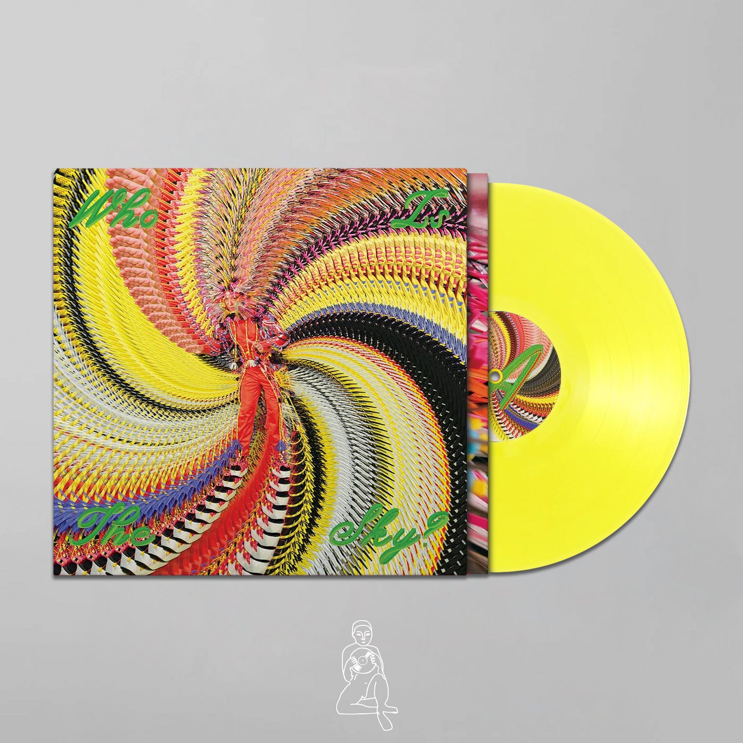 DAVID BYRNE WITH GHOST TRAIN ORCHESTRA - WHO IS THE SKY (LEMON YELLOW VINYL)