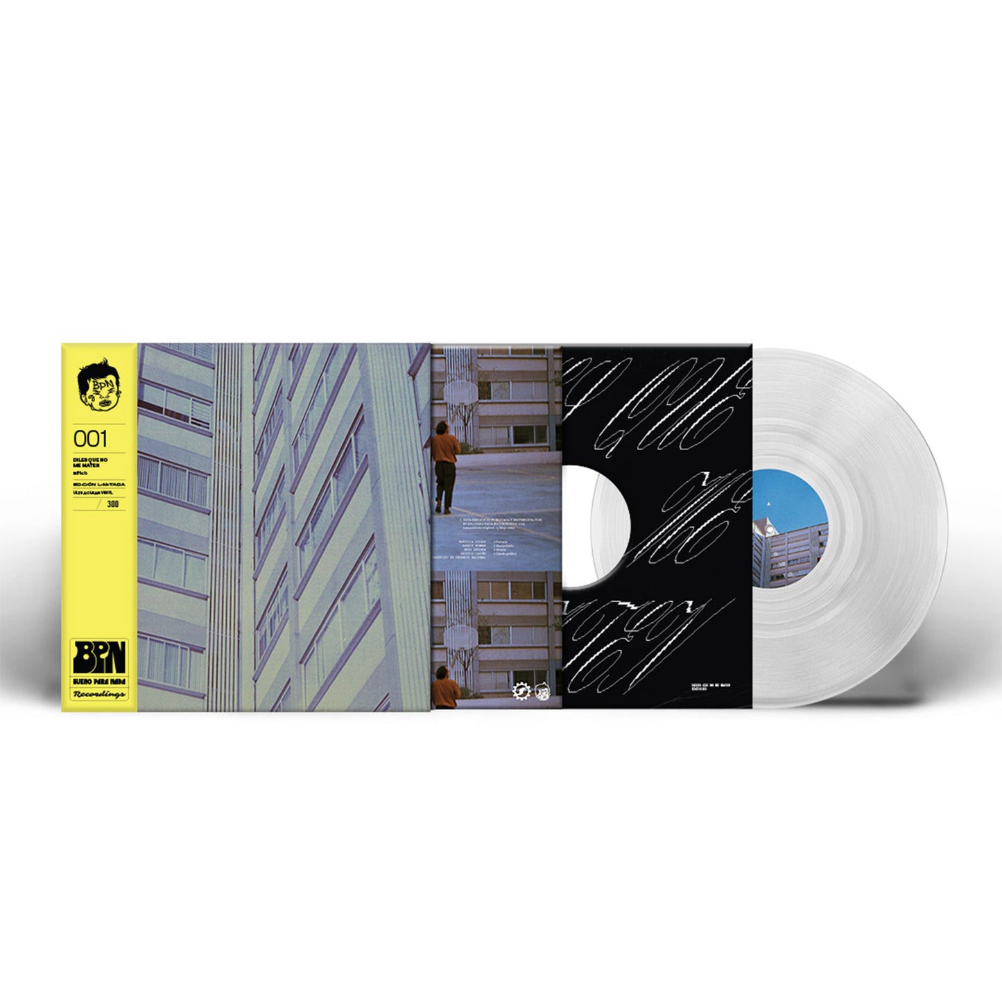DILES QUE NO ME MATEN - EDIFICIO (ULTRA CLEAR VINYL) (PRE-ORDER)