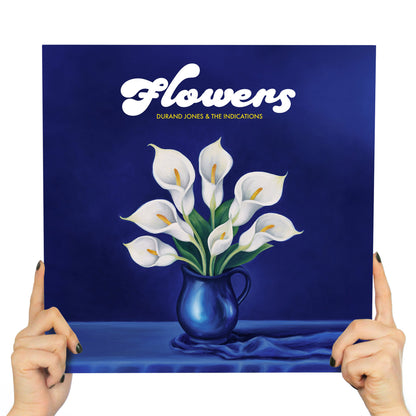 DURAND JONES & THE INDICATIONS - FLOWERS (BLUE ICEBERG SPLASH VINYL)