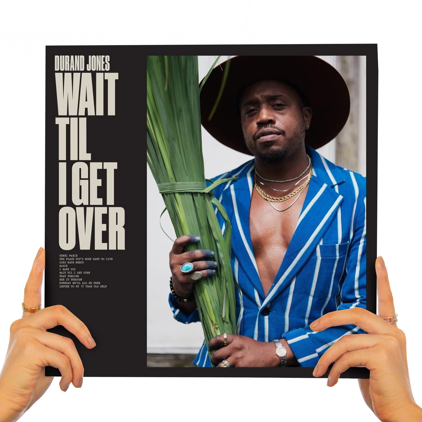 DURAND JONES - WAIT TIL I GET OVER (BLUE JAY VINYL)