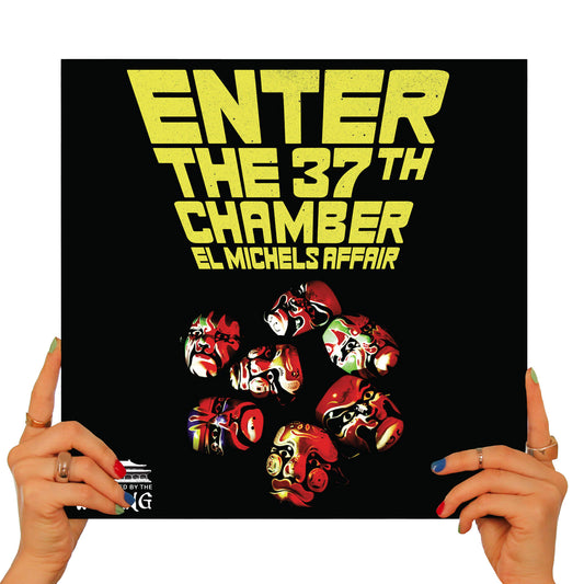 EL MICHELS AFFAIR - ENTER THE 37TH CHAMBER (15TH ANNIVERSARY) (YELLOW & BLACK SWIRL VINYL)