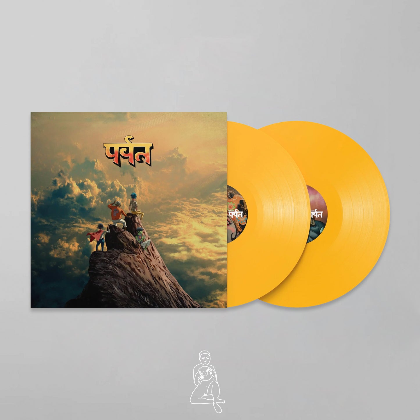 GORILLAZ - THE MOUNTAIN (2 LP'S YELLOW VINYL)