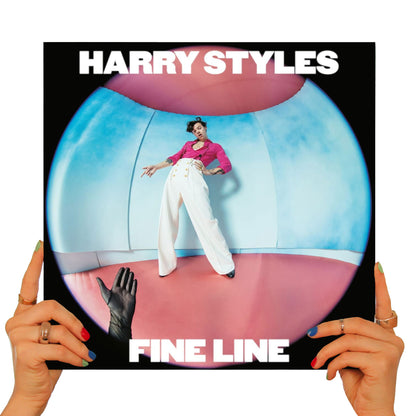 HARRY STYLES - FINE LINE (2 LP'S CLEAR W/ BLACK & WHITE SPLATTER VINYL)