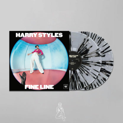 HARRY STYLES - FINE LINE (2 LP'S CLEAR W/ BLACK & WHITE SPLATTER VINYL)