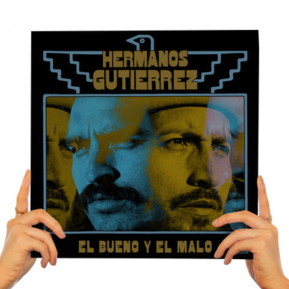 HERMANOS GUTIÉRREZ - EL BUENO Y EL MALO (TURQUOISE & BLACK SMOKE VINYL)