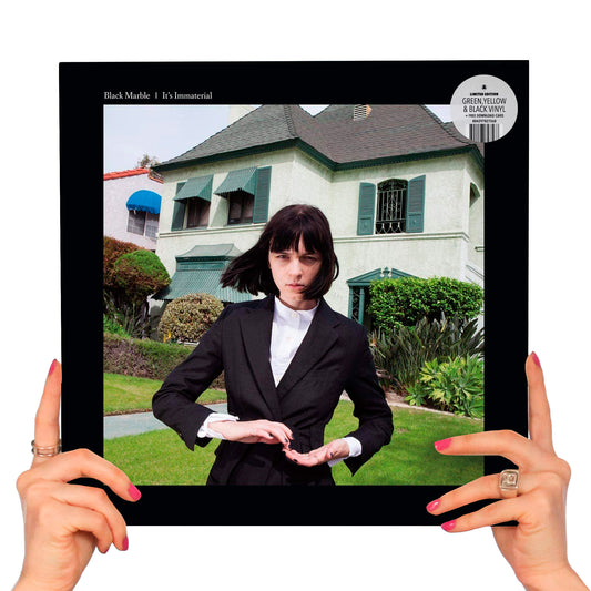 BLACK MARBLE - IT'S IMMATERIAL (GREEN,YELLOW & BLACK VINYL)