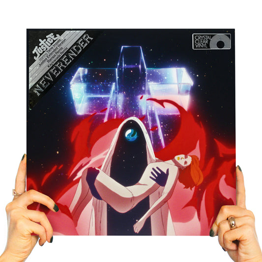 JUSTICE - NEVERENDER (CRYSTAL CLEAR VINYL)