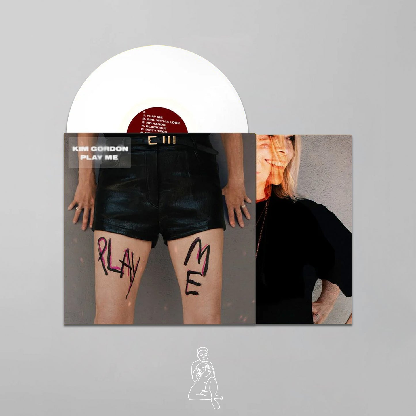 KIM GORDON - PLAY ME (WHITE VINYL)