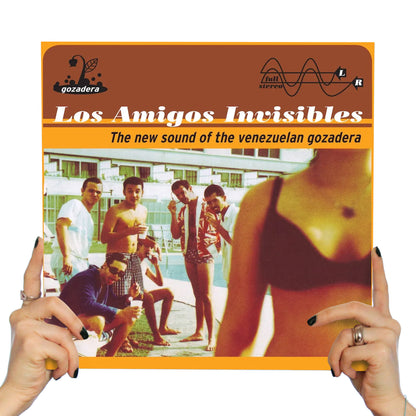 LOS AMIGOS INVISIBLES - THE NEW SOUND OF THE VENEZUELAN GOZADERA (2 LP'S ORANGE VINYL)