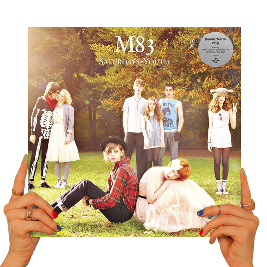 M83 - SATURDAYS = YOUTH (2 LP'S YELLOW VINYL)