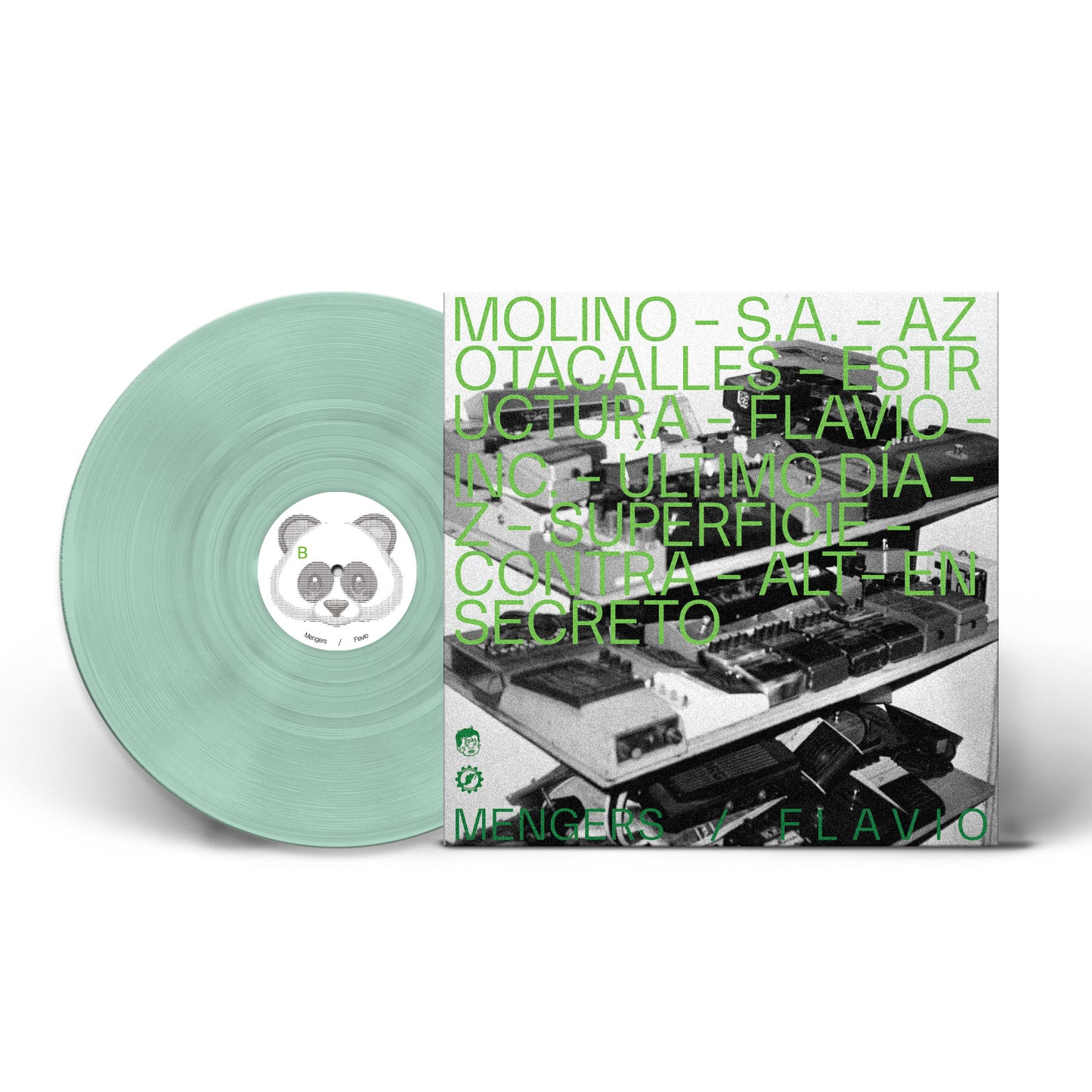 MENGERS - FLAVIO (COKE BOTTLE CLEAR VINYL) (PRE-ORDER)
