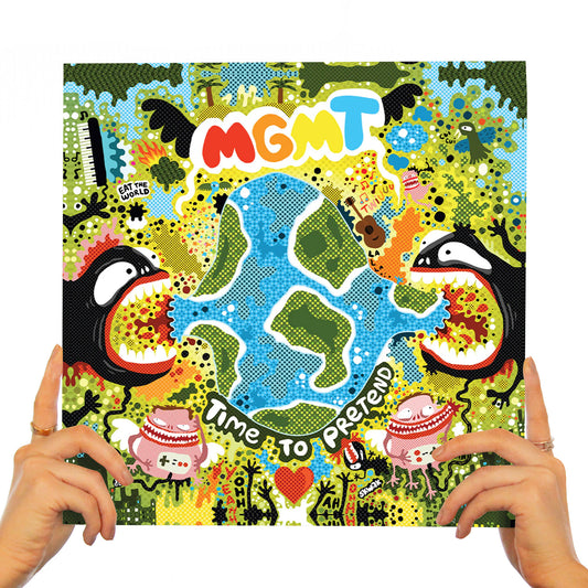 MGMT - TIME TO PRETEND (20TH ANNIVERSARY BANANA YELLOW VINYL)