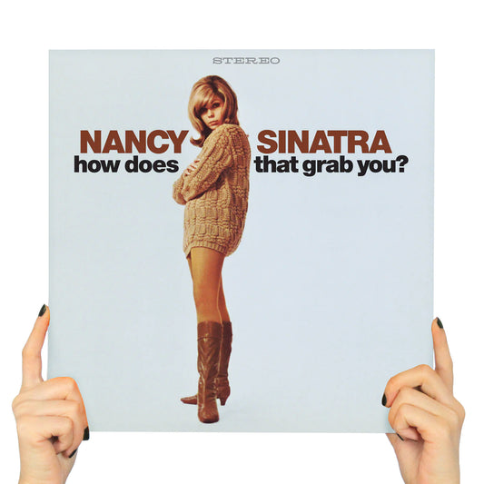NANCY SINATRA - HOW DOES THAT GRAB YOU? (ORANGE CREAM VINYL)