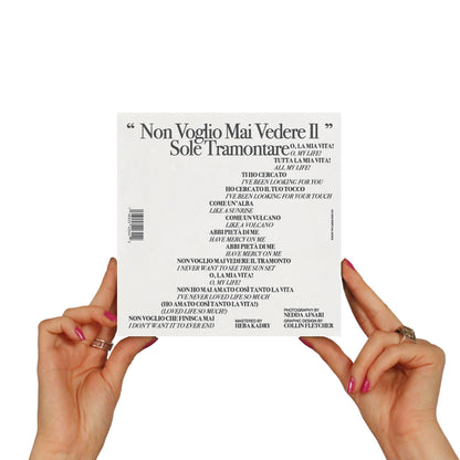 CAROLINE POLACHEK - NON VOGLIO MAI VEDERE II SOLE TRAMONTARE (7" VINYL)