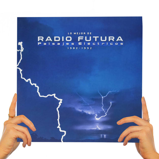 RADIO FUTURA - LO MEJOR DE RADIO FUTURA: PAISAJES ELÉCTRICOS (1982-1992) (2 LP'S BLUE VINYL)