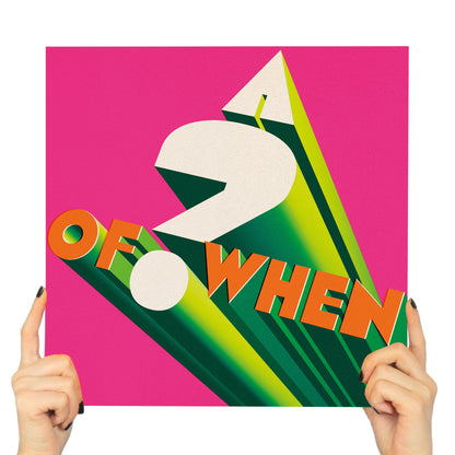 PANDA BEAR & SONIC BOOM - A ? OF WHEN (PINK VINYL)
