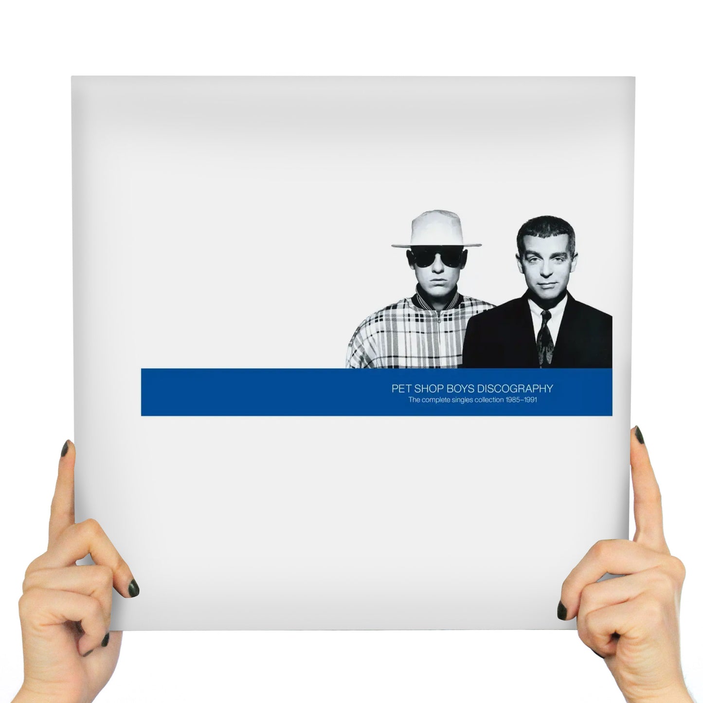 PET SHOP BOYS - DISCOGRAPHY (THE COMPLETE SINGLES COLLECTION 1985-1991) (2 LP'S BLUE VINYL)