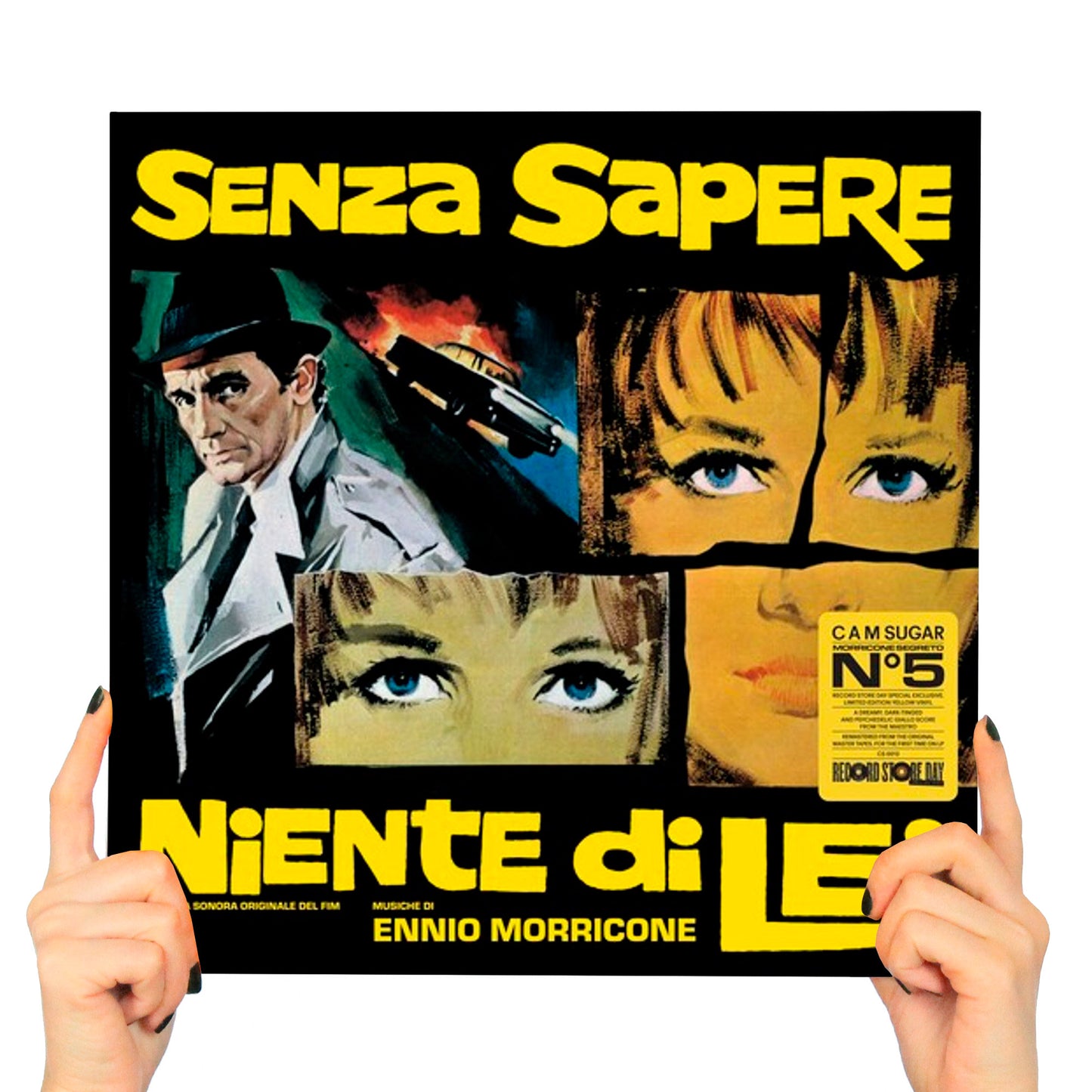 ENNIO MORRICONE - SENZA SAPERE NIENTE DI LEI (YELLOW VINYL)