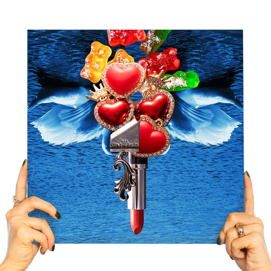 SLEIGH BELLS - BUNKY BECKY BIRTHDAY BOY (CLEAR W/ BLUE & PINK SPLATTER VINYL)
