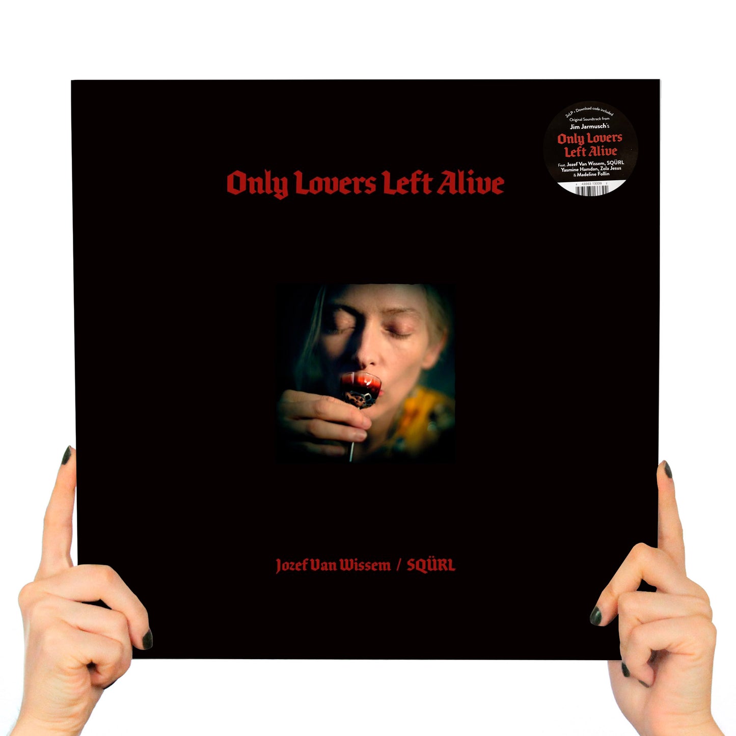 SQÜRL & JOZEF VAN WISSEM - ONLY LOVERS LEFT ALIVE OST (2 LP'S RED VINYL)
