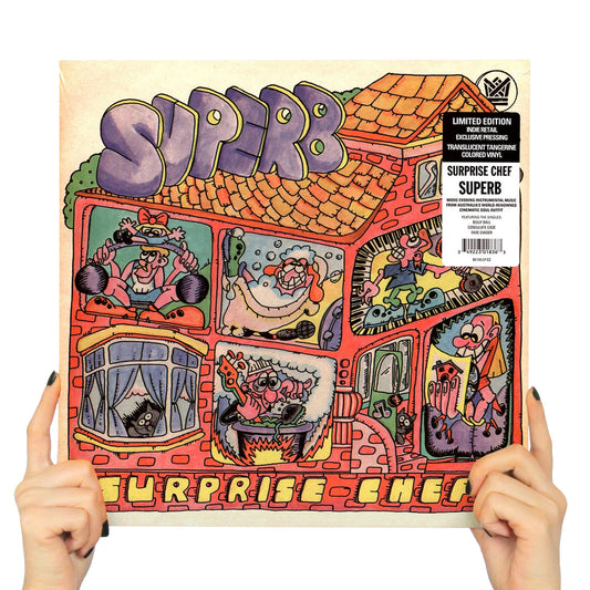 SURPRISE CHEF - SUPERB (TRANSLUCENT TANGERINE VINYL)