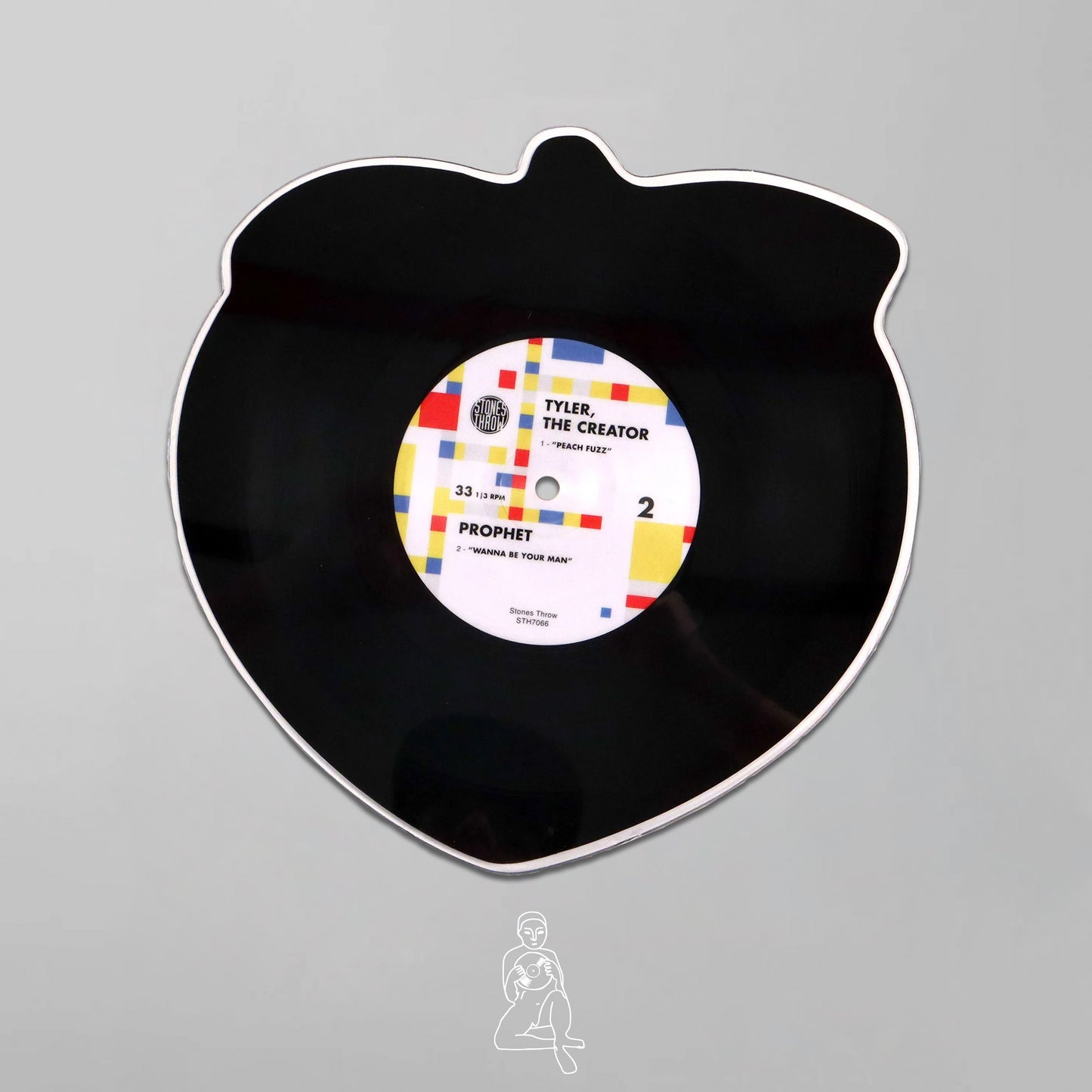 TYLER, THE CREATOR & PROPHET - PEACH FUZZ / WANNA BE YOUR MAN (SHAPE PICTURE DISC VINYL)