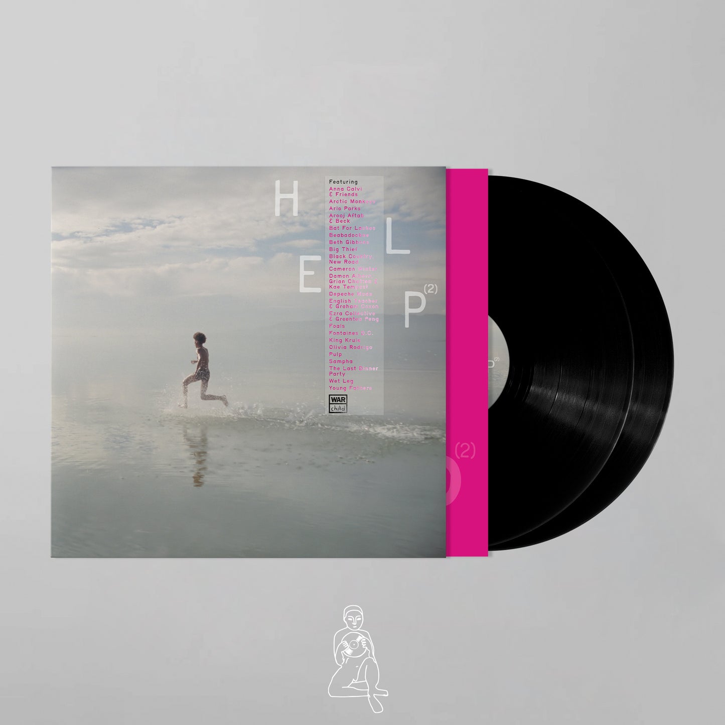 VARIOUS ARTISTS - HELP(2) (2 LP'S + 7" VINYL)