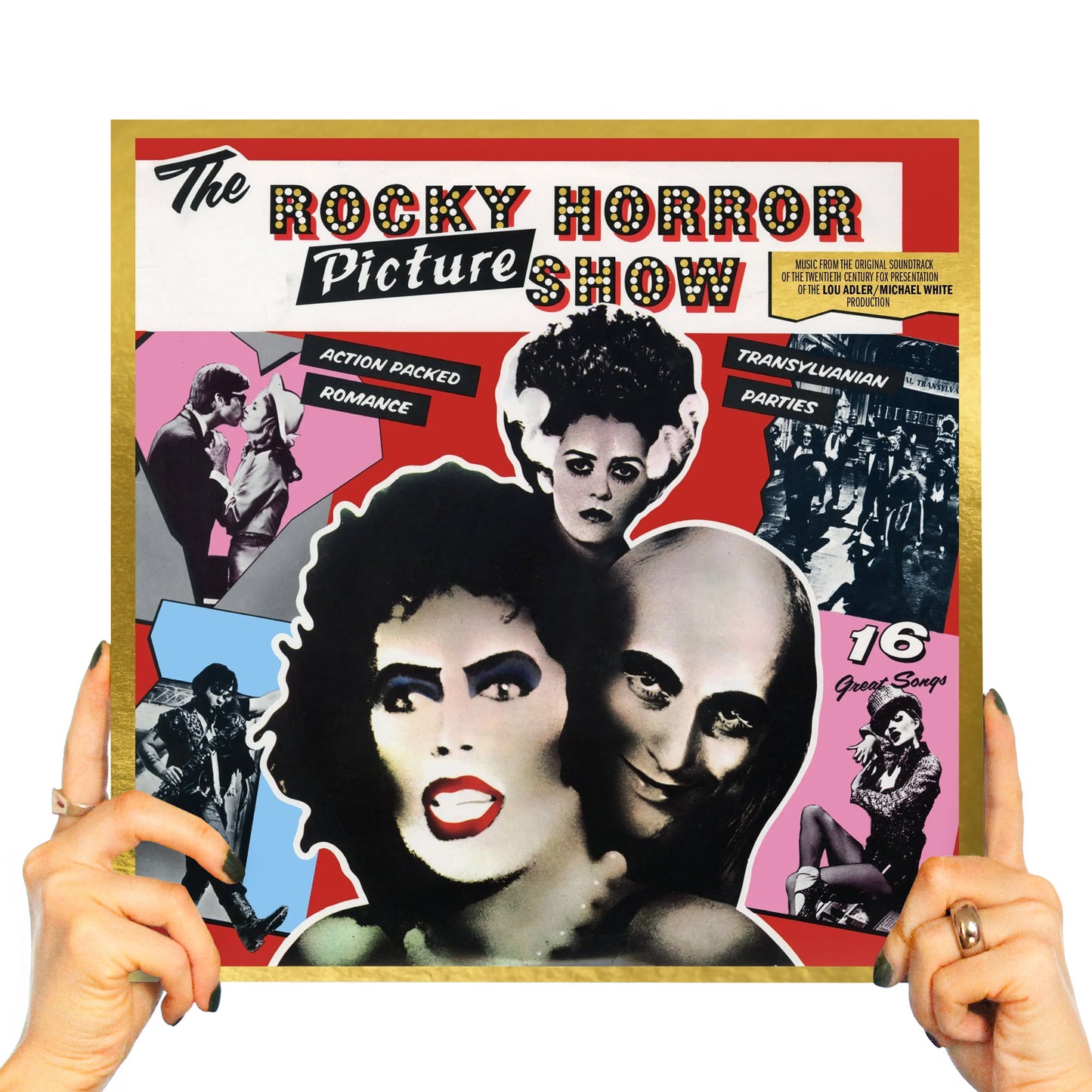 THE ROCKY HORROR PICTURE SHOW ORIGINAL CAST – THE ROCKY HORROR PICTURE SHOW (50TH ANNIVERSARY RED IN GOLD VINYL)