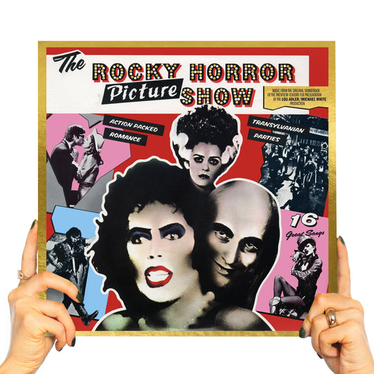 THE ROCKY HORROR PICTURE SHOW ORIGINAL CAST – THE ROCKY HORROR PICTURE SHOW (50TH ANNIVERSARY RED IN GOLD VINYL)