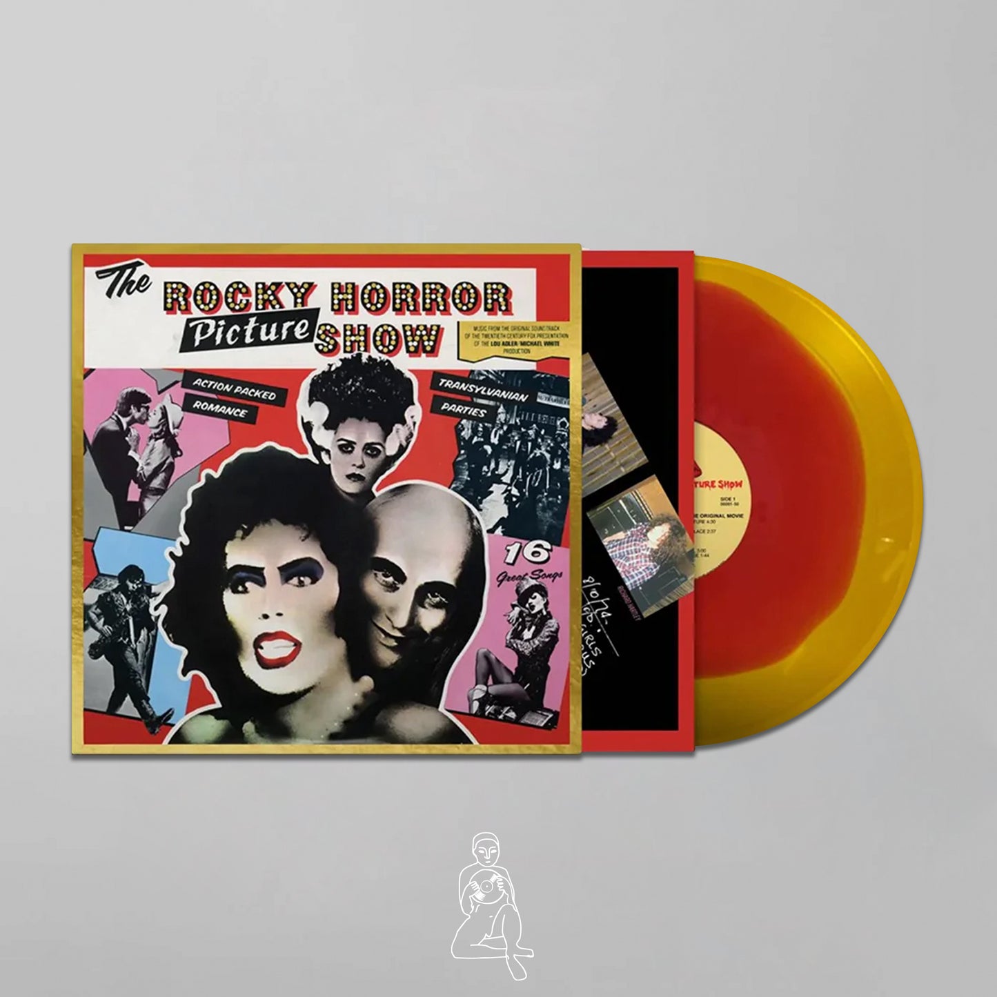 THE ROCKY HORROR PICTURE SHOW ORIGINAL CAST – THE ROCKY HORROR PICTURE SHOW (50TH ANNIVERSARY RED IN GOLD VINYL)