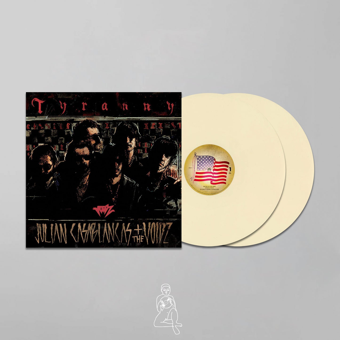 JULIAN CASABLANCAS + THE VOIDZ - TYRANNY (2LP'S CREAM WHITE VINYL)